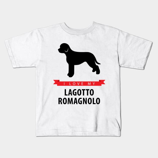 I Love My Lagotto Romagnolo Kids T-Shirt by millersye